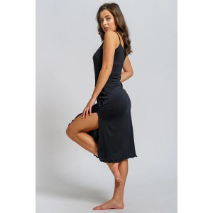 Сорочка женская "Ника" масло (р-ры: 46-56) черный Сорочка женская "Ника" масло (р-ры: 46-56) черный