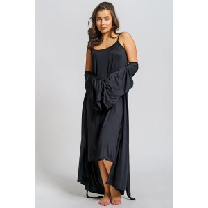 Сорочка женская "Ника" масло (р-ры: 46-56) черный Сорочка женская "Ника" масло (р-ры: 46-56) черный