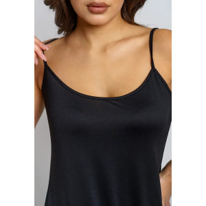 Сорочка женская "Ника" масло (р-ры: 46-56) черный Сорочка женская "Ника" масло (р-ры: 46-56) черный