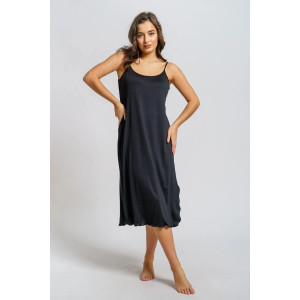 Сорочка женская "Ника" масло (р-ры: 46-56) черный Сорочка женская "Ника" масло (р-ры: 46-56) черный