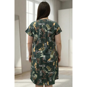 Туника женская "Грета" кулирка (р-ры: 50-60) хвоя