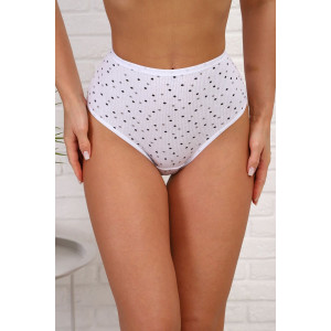 Трусы женские №64930 лапша (р-ры: 52-56) белый