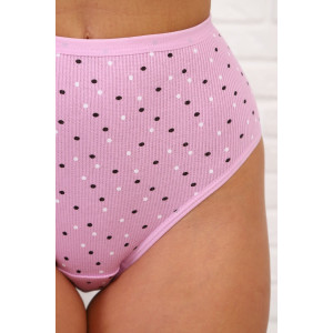 Трусы женские №64930 лапша (р-ры: 52-56) розовый
