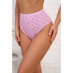 Трусы женские №64930 лапша (р-ры: 52-56) розовый