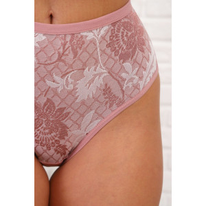 Трусы женские №64929 хлопок стрейч (р-ры: 48-52) кофе