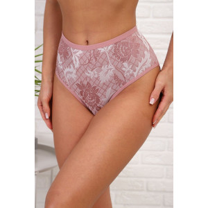 Трусы женские №64929 хлопок стрейч (р-ры: 48-52) кофе