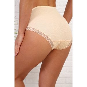 Трусы женские №64928 лапша (р-ры: 50-54) бежевый