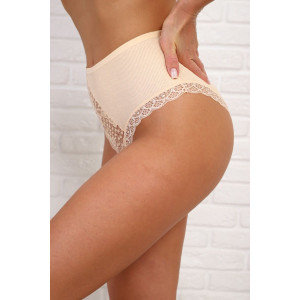 Трусы женские №64928 лапша (р-ры: 50-54) бежевый