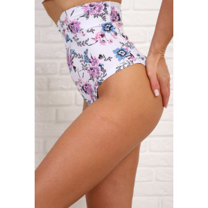 Трусы женские №64927 бамбук (р-ры: 60-64) белый