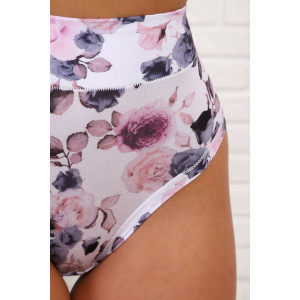 Трусы женские №64926 бамбук (р-ры: 50-64) белый