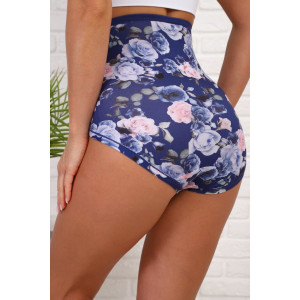 Трусы женские №64926 бамбук (р-ры: 50-64) синий