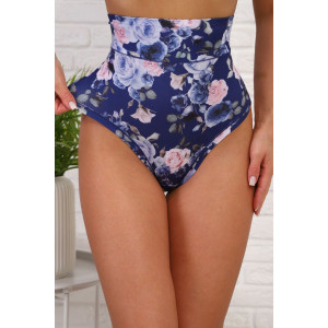 Трусы женские №64926 бамбук (р-ры: 50-64) синий