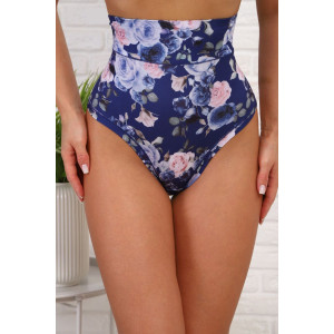 Трусы женские №64926 бамбук (р-ры: 50-64) синий