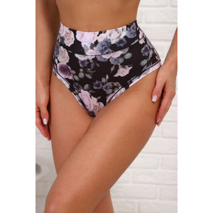 Трусы женские №64926 бамбук (р-ры: 50-64) черный