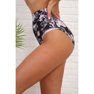 Трусы женские №64926 бамбук (р-ры: 50-64) черный