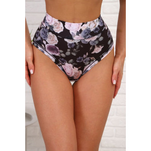 Трусы женские №64926 бамбук (р-ры: 50-64) черный