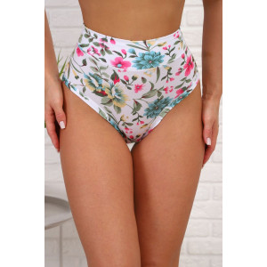 Трусы женские №64925 бамбук (р-ры: 52-64) белый