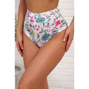 Трусы женские №64925 бамбук (р-ры: 52-64) белый