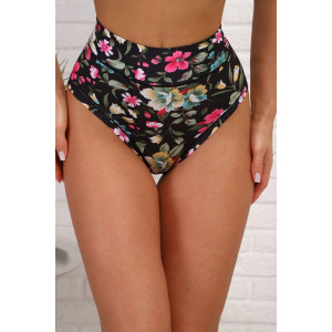 Трусы женские №64925 бамбук (р-ры: 52-64) черный