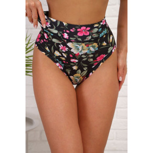 Трусы женские №64925 бамбук (р-ры: 52-64) черный