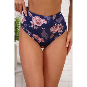 Трусы женские №64924 бамбук (р-ры: 50-60) синий