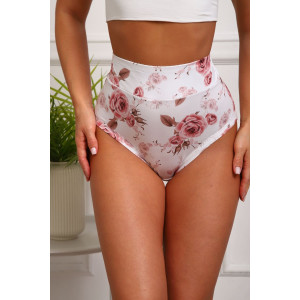 Трусы женские №64924 бамбук (р-ры: 50-60) белый