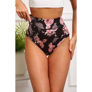 Трусы женские №64924 бамбук (р-ры: 50-60) черный