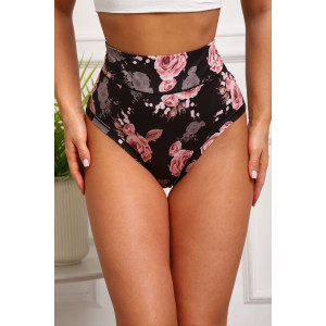 Трусы женские №64924 бамбук (р-ры: 50-60) черный