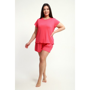 Пижама женская ПЖ-010 вискоза (р-ры: 50-70) розовый
