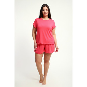 Пижама женская ПЖ-010 вискоза (р-ры: 50-70) розовый