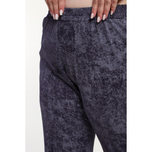 Костюм двойка женский КЖ-009 кулирка (р-ры: 52-74) антрацит