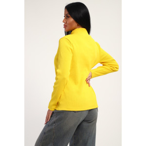 Водолазка женская №74721 кашкорсе (р-ры: 46-56) желтый