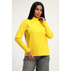 Водолазка женская №74721 кашкорсе (р-ры: 46-56) желтый