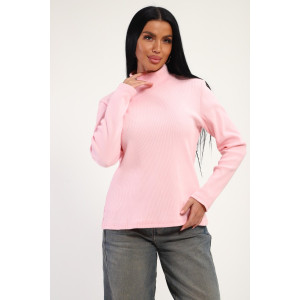 Водолазка женская №74721 кашкорсе (р-ры: 46-56) розовый