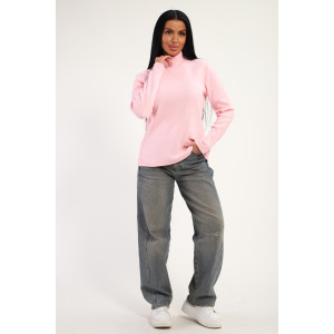 Водолазка женская №74721 кашкорсе (р-ры: 46-56) розовый