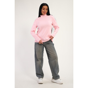 Водолазка женская №74721 кашкорсе (р-ры: 46-56) розовый