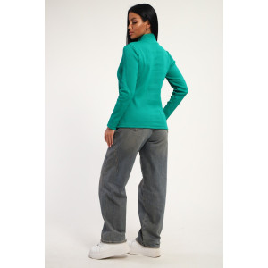 Водолазка женская №74721 кашкорсе (р-ры: 46-56) морская волна