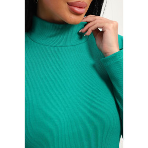 Водолазка женская №74721 кашкорсе (р-ры: 46-56) морская волна