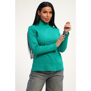 Водолазка женская №74721 кашкорсе (р-ры: 46-56) морская волна