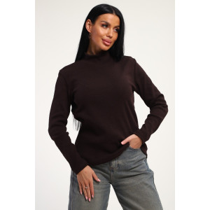 Водолазка женская №74721 кашкорсе (р-ры: 46-56) шоколадный