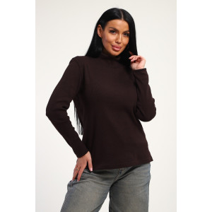Водолазка женская №74721 кашкорсе (р-ры: 46-56) шоколадный