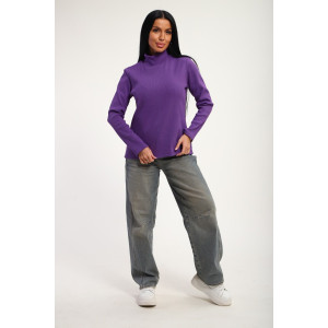 Водолазка женская №74721 кашкорсе (р-ры: 46-56) темно-лиловый