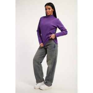 Водолазка женская №74721 кашкорсе (р-ры: 46-56) темно-лиловый