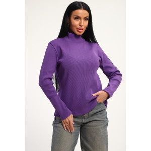 Водолазка женская №74721 кашкорсе (р-ры: 46-56) темно-лиловый