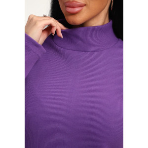 Водолазка женская №74721 кашкорсе (р-ры: 46-56) темно-лиловый