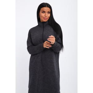 Платье женское "Полина" ангора (р-ры: 42-52) темно-серый Платье женское "Полина" ангора (р-ры: 42-52) темно-серый