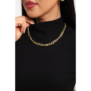 Водолазка женская №32105 рибана (р-ры: 44-58) черный