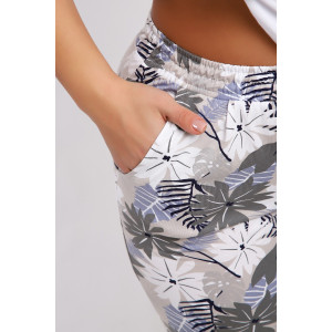 Костюм двойка женский КД098 кулирка (р-ры: 48-58) бежевый