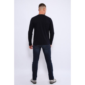 Лонгслив мужской ЛМ099 кулирка (р-ры: 46-66) синий