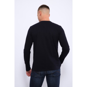 Лонгслив мужской ЛМ099 кулирка (р-ры: 46-66) синий